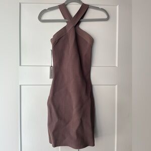 Sculpt Knit Criss Cross Dress